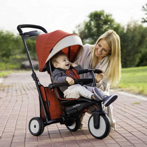 Smartrike Folding Trike 7in1 STR5 Red Детский трехколесный велосипед