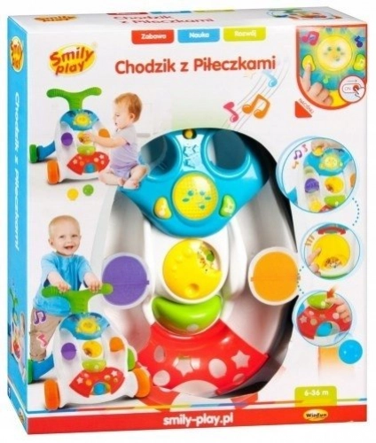 Smily Play WinFun Ball Walker Mūzikālais staigulītis