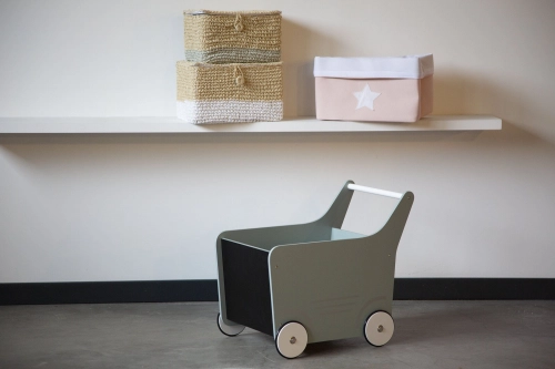 Игрушка-каталка из дерева Childhome Wood White