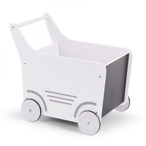 Игрушка-каталка из дерева Childhome Wood White