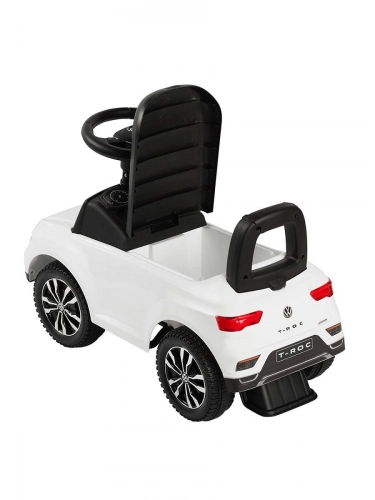 Машина-каталка с родительской ручкой Caretero Toyz Volkswagen T-Roc White