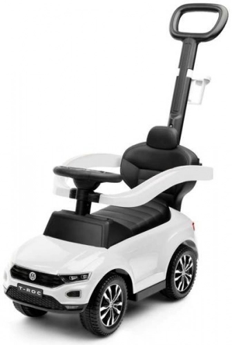 Машина-каталка с родительской ручкой Caretero Toyz Volkswagen T-Roc White