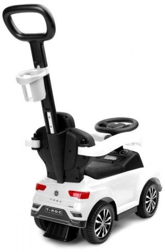 Машина-каталка с родительской ручкой Caretero Toyz Volkswagen T-Roc White