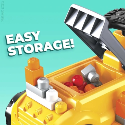 Stumjamā Mašīna Konstruktors Mega Bloks CAT Build 'n Play Ride-On HDJ29