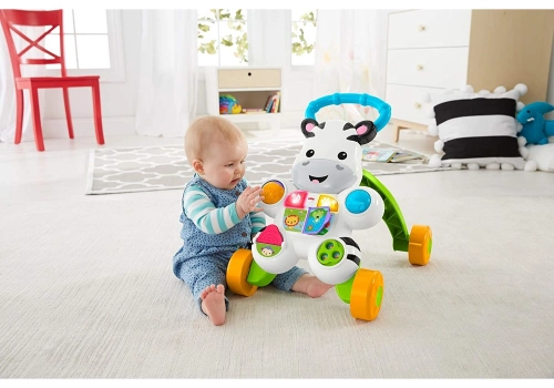 Ходунок толкатель Fisher Price Learn with Me Zebra Walker DLD80
