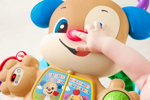 Ходунок толкатель Fisher Price Smart Stages Puppy Walker RU FRC93