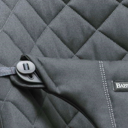 Šūpuļkrēsliņš BabyBjorn Bouncer Bliss Cotton black 006016