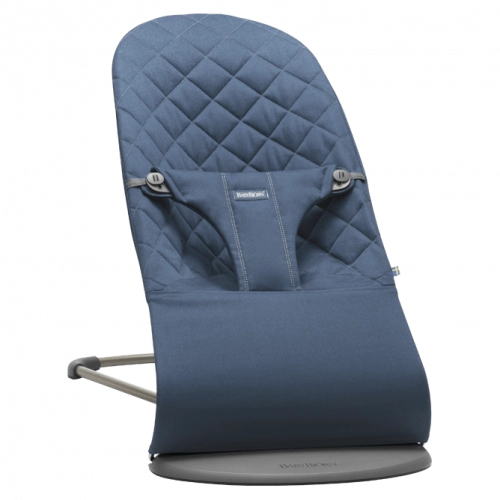 Šūpuļkrēsliņš BabyBjorn Bouncer Bliss Cotton midnight blue 006015