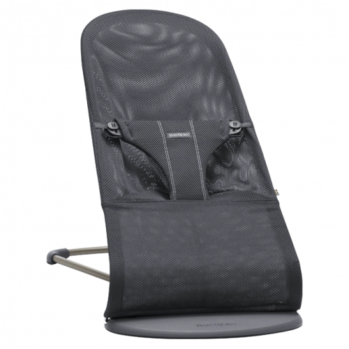 Шезлонг BabyBjorn Bouncer Bliss Mesh anthracite 006013