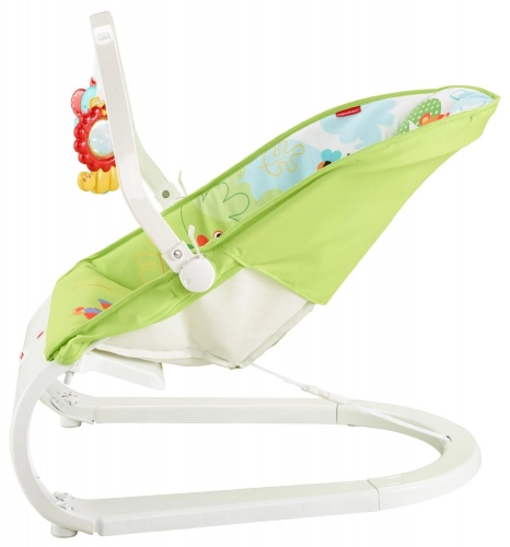 Шезлонг Fisher Price Rainforest Friends Comfort Curve Bouncer CJJ79