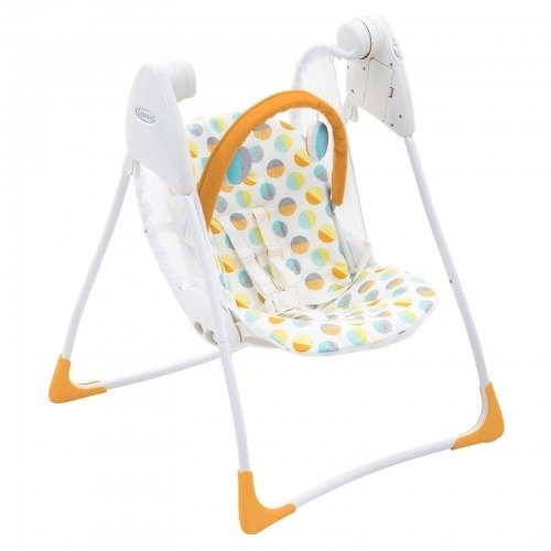 Šūpuļkrēsliņš Graco Delight Circles Yellow