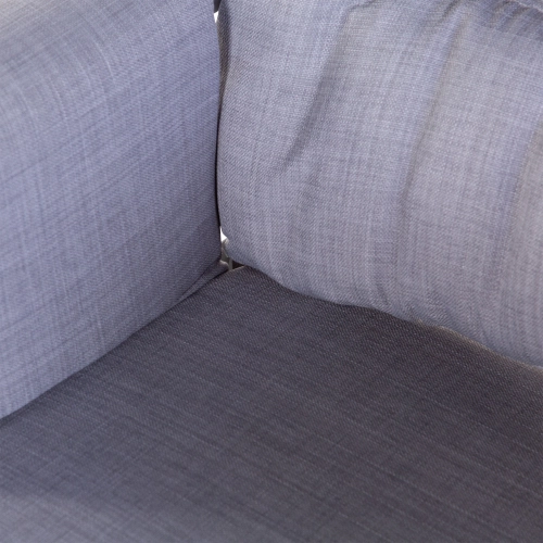 Šūpuļkrēsls māmiņai CHILDHOME Round Beech Canvas grey