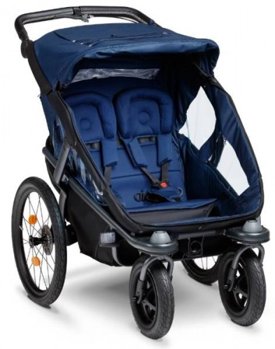 TFK Velo 2 Blue 2in1 Sporta rati Skriešanai Velo piekabe