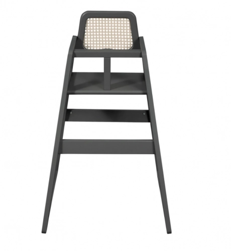 TROLL Rattan Koka barošanas krēsliņš Grey HGC-RT0608-NAT