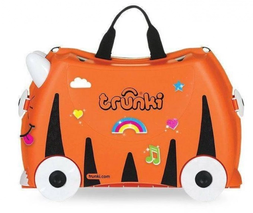 Trunki uzlīmes uz koferiem