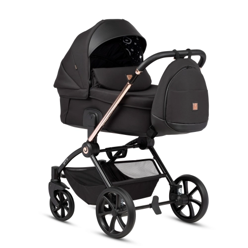 Tutis Gio Plus Nero 135 Bērnu rati 2in1
