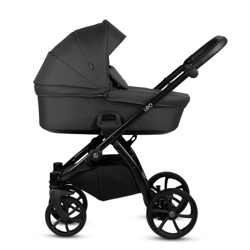 Tutis Leo Black 020 Детская коляска 2 в 1