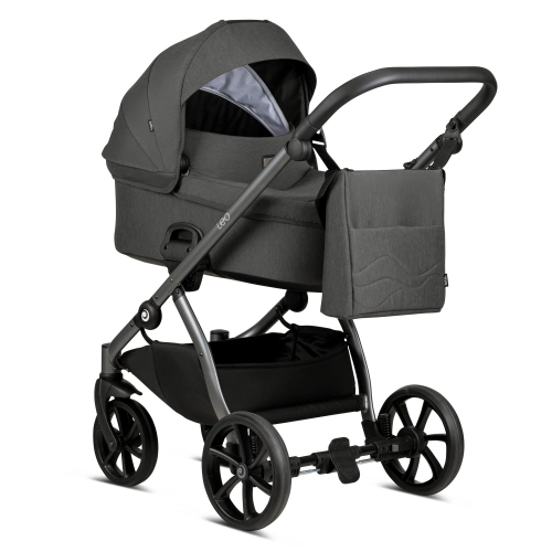 Tutis Leo Dark Grey 103 Bērnu rati 2in1