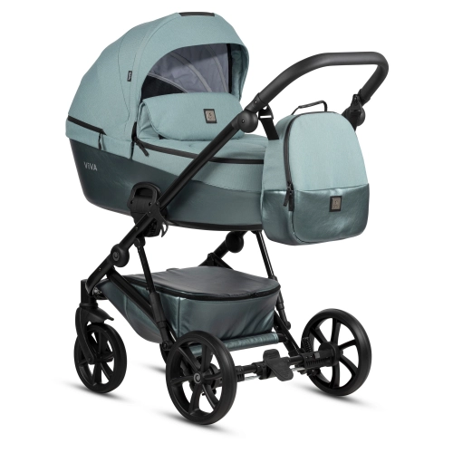 Tutis Viva 5 + Turquoise 063 Bērnu rati 2in1