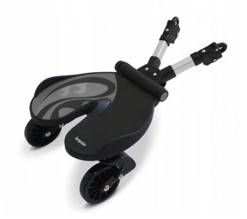 Universālā platforma otrajam bērnam ratiem Bumprider Black/grey