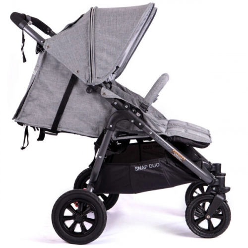 Valco Baby Snap Duo Sport Tailor Made Grey Marle Dvīņu rati