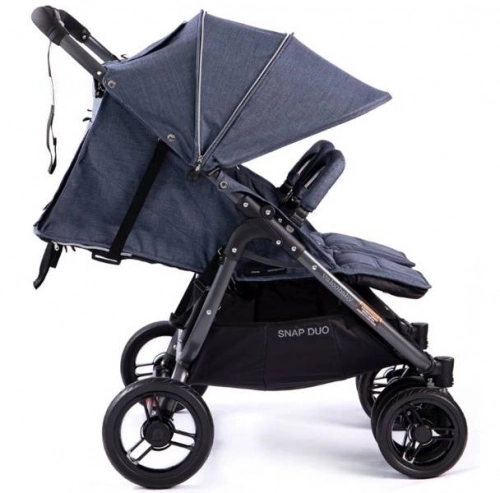 Valco Baby Snap Duo Trend Tailor made Denim Коляска для двойняшек