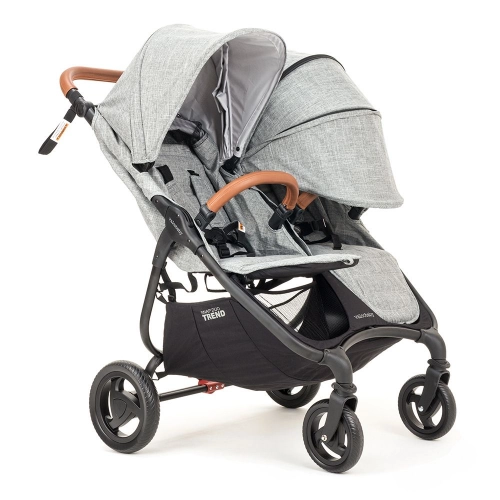 Valco Baby Snap Duo Trend Tailormade Grey Marble Dvīņu rati