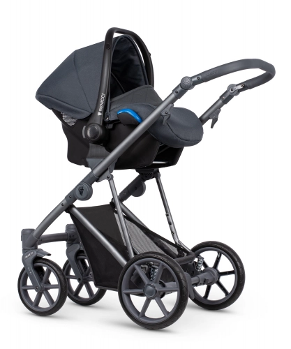 Venicci Asti Smokey Grey Bērnu rati 2in1