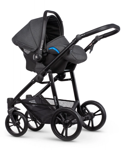 Venicci Genesis Steel Grey Bērnu rati 2in1