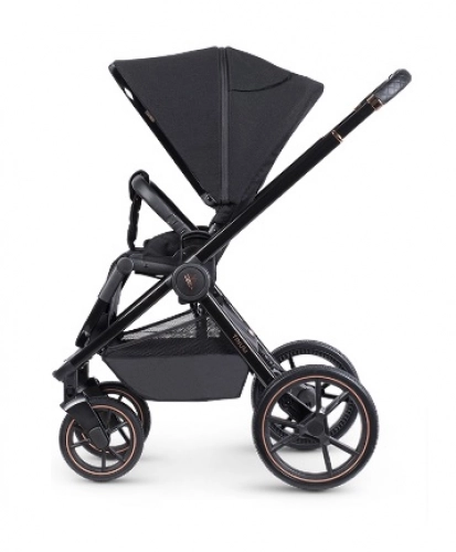 Venicci Tinum SE Stylish Black Bērnu rati 2in1