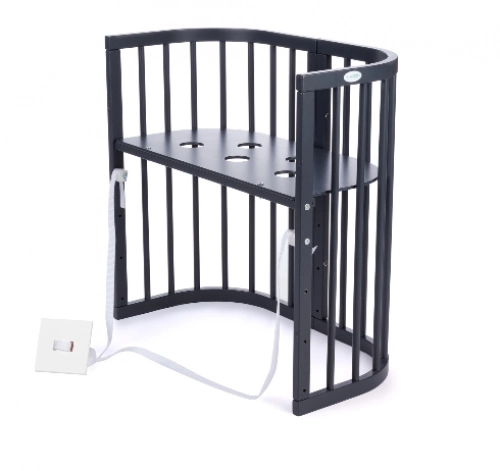 Waldin Graphite Детская кроватка 7в1 + Матрас