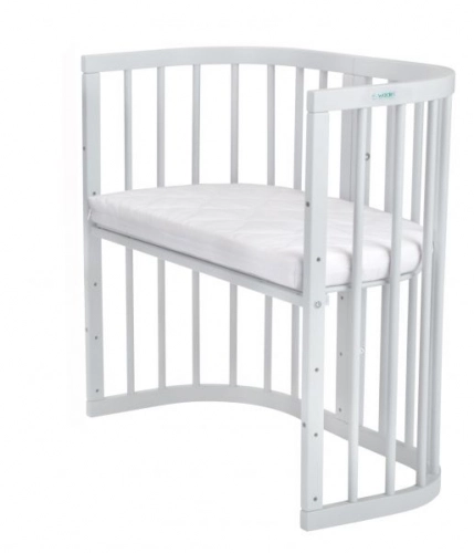 Waldin 7in1 White Bērnu gulta + Matracis