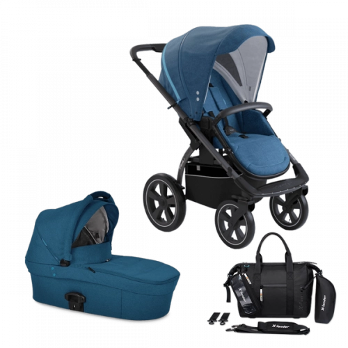 X-Lander X-Move 2.0 Petrol Blue Bērnu rati 2in1