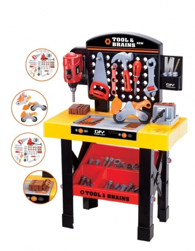 Rotaļu meistara instrumentu komplekts Tool&Brains