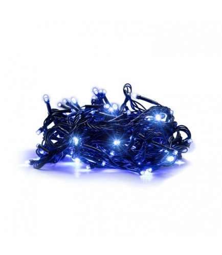Ziemassvētku virtene Blue 100 LED 9.5 m