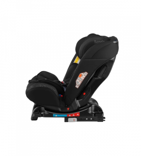 LIonelo SANDER black (Isofix) Autosēdeklis 0-36 kg