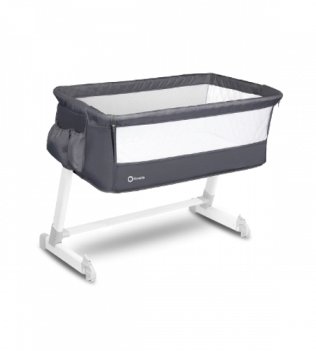 Bērnu gulta Lionelo THEO dark grey