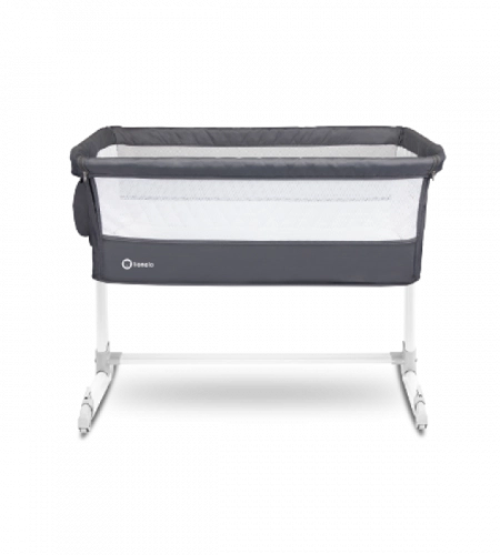 Bērnu gulta Lionelo THEO dark grey