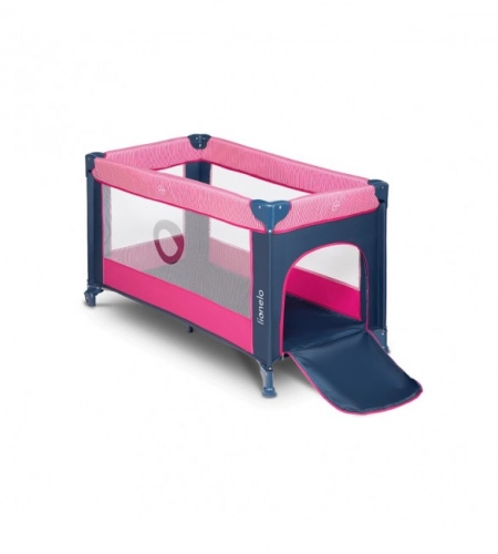 Кровать манеж для путешествий Lionelo STEFI pink