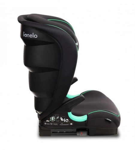 Lionelo Neal Isofix Black onyx Bērnu autosēdeklis 15-36 kg
