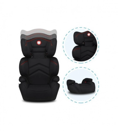 Lionelo LARS sporty black Детское автокресло 15-36 кг