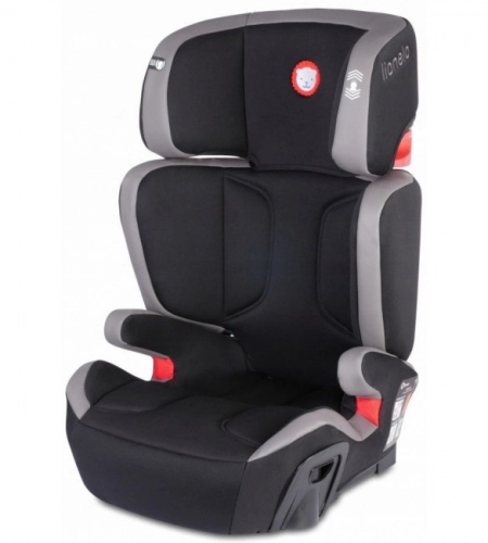 Lionelo HUGO leather black Bērnu autosēdeklis 15-36 kg