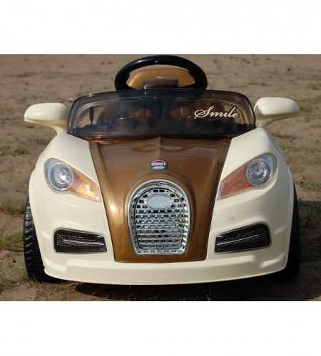 Bērnu elektromobilis ar pulti ROADSTER SMILE Brown