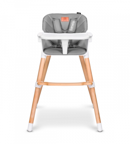 Lionelo KOEN 2in1 grey stone Barošanas krēsliņš