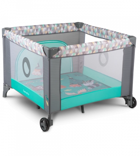 Saliekama manēža Lionelo LENE green turquoise