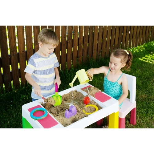 Столик и стульчик TEGGI MULTIFUN grey