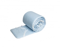 Aizsargs šūpulim 260 cm TROLL Blue 4 side Bumper for crib