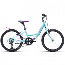 Bērnu divritenis velosipēds CTM Ellie 2.0 Turquoise 20 collas
