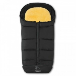 Bērnu ratu guļammaiss Heitmann Felle Comfort black 7975SZ