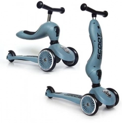 Bērnu skrejritenis ar sēdekli Scootandride Highwaykick 2in1 Steel